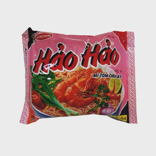 HaoHao　インスタント麺　ピリ辛海老味風味